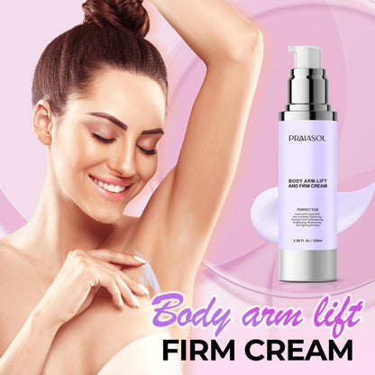 Lift and Firm Arm Cream : Skin Tightening Cream for Body - Firms Loose Skin, Reduces Cellulite on Arms, Thighs & Butt – 60ML