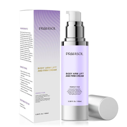 Lift and Firm Arm Cream : Skin Tightening Cream for Body - Firms Loose Skin, Reduces Cellulite on Arms, Thighs & Butt – 60ML